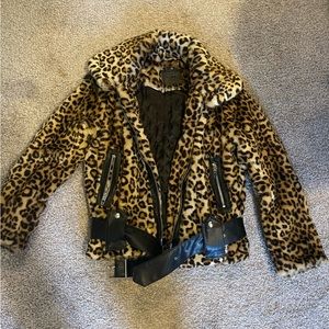 Blank NYC leopard jacket